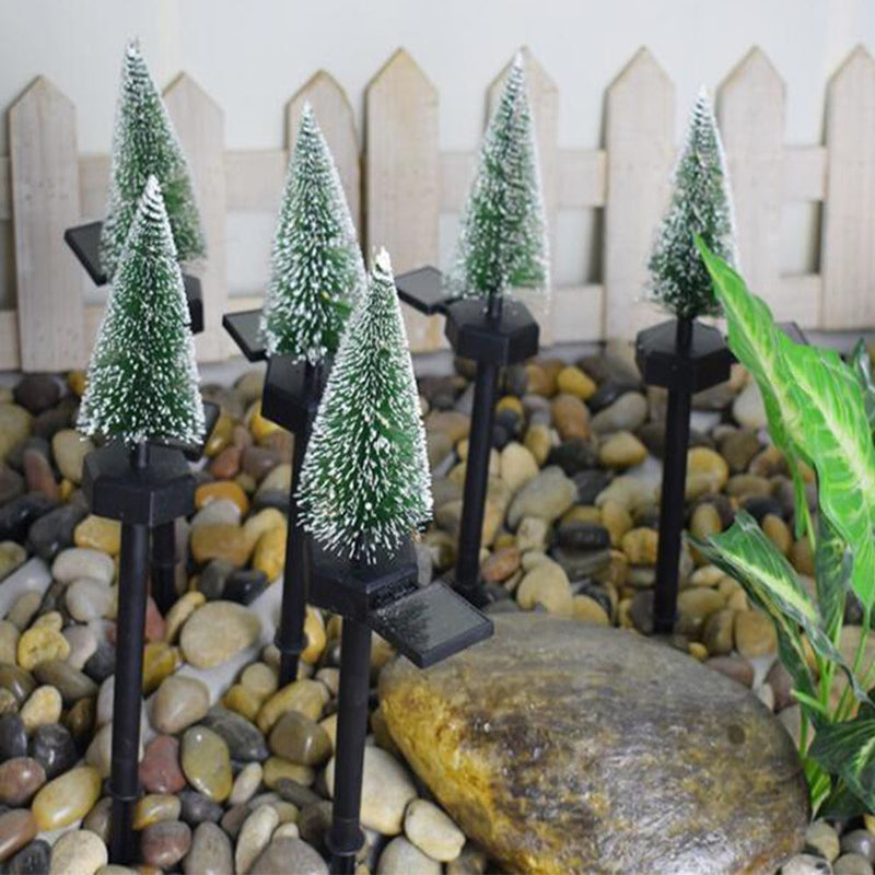 Waterproof Outdoor Spike Lights Solar Lights Solar Garden Lamp Christmas Tree