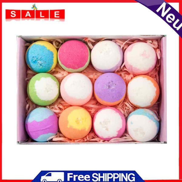 1 Box Whitening Bubble Bath Ball Bathroom Accessories Handmade Salt Ball Bombs