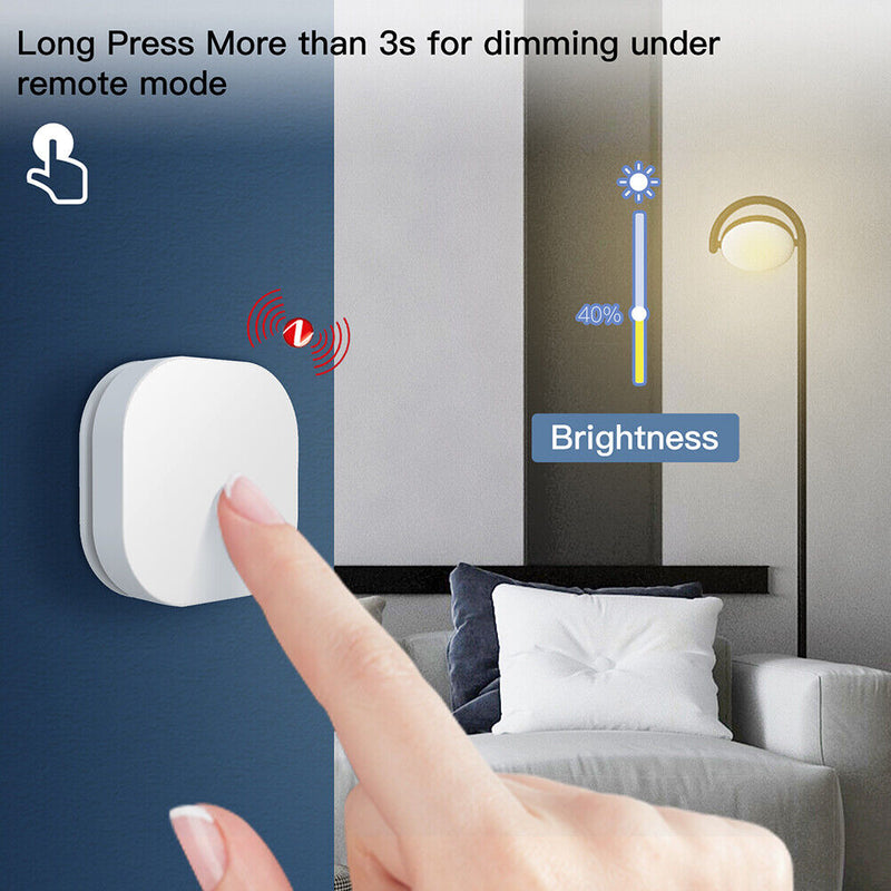 Smart Life Key Switch Dimmer Smart Wireless Remote Control Switch with m