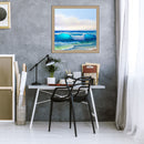 Pictures Frame for Diamond Painting Oil Paint DIY Self-adhesive (Tan)
