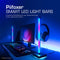 2pcs RGB LED Rhythm Strip Light Kits Voice-Activated Decor Music Lamp Bar Newly