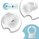Eyelash Extension Glue Fan Cup Rings U-Band Eyelash Splitter Pallet (A) Newly