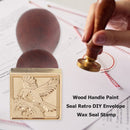 Retro DIY Animal Plant Seal Stamp Sealing Wax Stamp for Scrapbooking (ZF15)