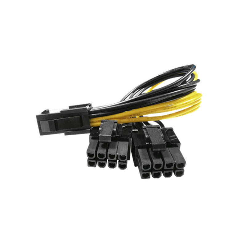 6Pin to 2x8Pin(6+2) GPU Power Cable for BTC Mining Graphics Card Splitter