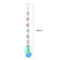 #A Crystal Windchimes AB Color Beads Window Craft Outdoor Garden Hanging Pendant