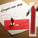 Retro Lacquer Strip Wax Customs Document Wedding Envelope Seal Supply (E) Newly