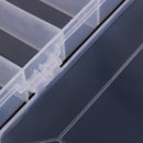 6 Compartments Fishing Lure Plastic Box Portable Kit Storage Case