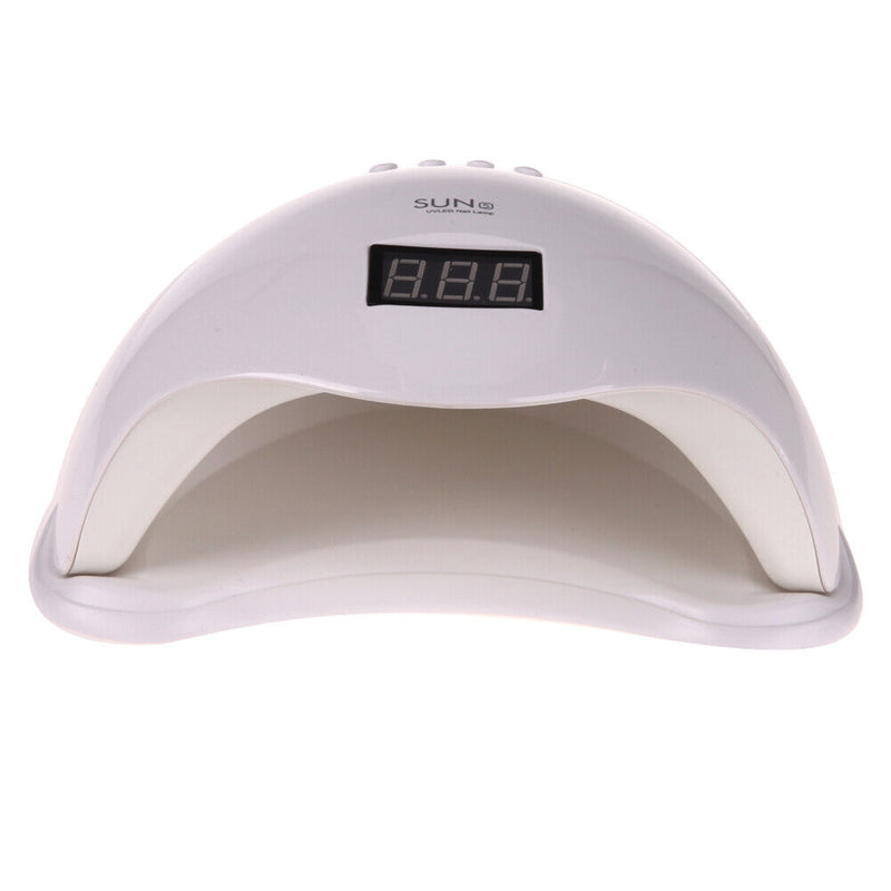 48W Manicure Light Nail Dryer Salon Intelligent Induction LED UV Lamp (UK)