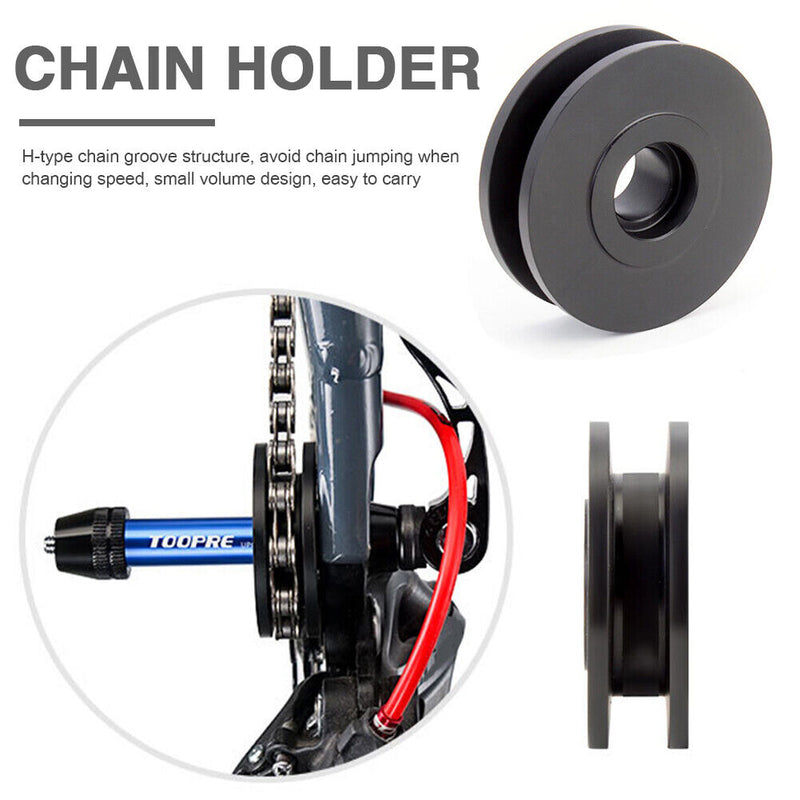 TOOPRE Bicycle Chain Holder Mountain Bike Cycling Cleaning Chain Keeper Hub Too