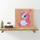 DIY Diamond Painting Full Round Crystal Drill Animal Decor for Kids (DX054)
