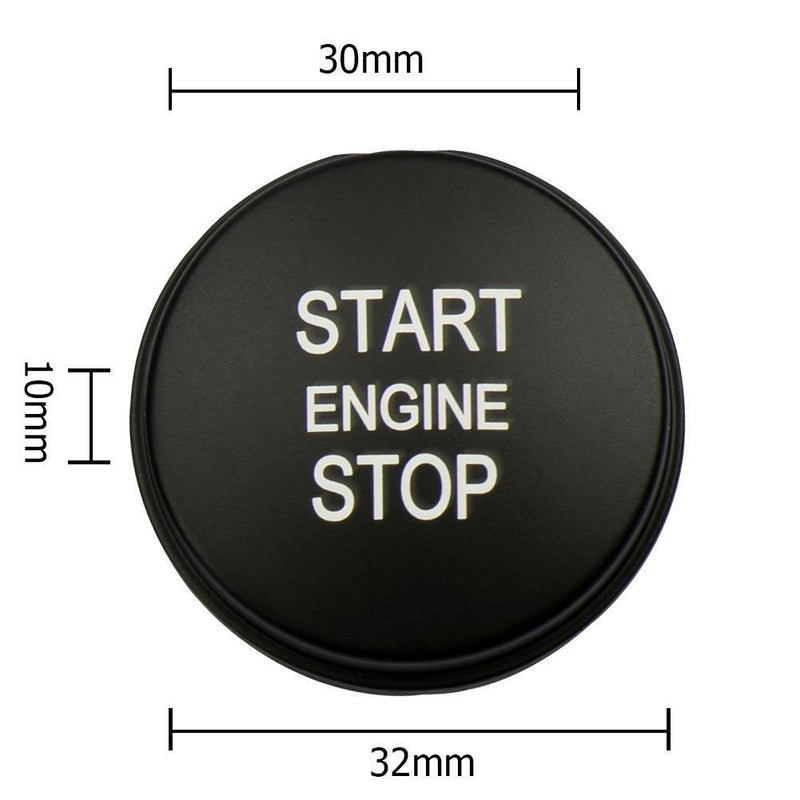 Car Engine Start Button Replace Cover Stop Switch Accessories Key Decoration