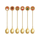 With Gift Box Stainless Steel Coffee Spoons Dessert Cutlery Set Stirring Spoon