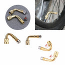 Brass Air Tyre Valves Adapter for Car Valve Extension Stem Cycling Accessories