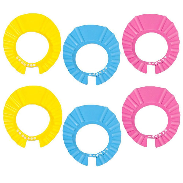 Waterproof Portable Bath Visor Baby Shower Caps Wash Hair Shield Shampoo Hat