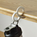 Buckle Hanging Coat Hanger Desk Hook Rail Crossbar Clips S shape Hooks