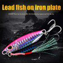Casting Jig Spoon Cast Jigging Lead Sea Bass Lure Artificial Bait Fish Tackle