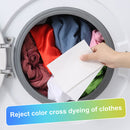 50pcs/pack Color Catcher for Laundry 50 Count Anti Cloth Dyed Mixed Dyeing Pr