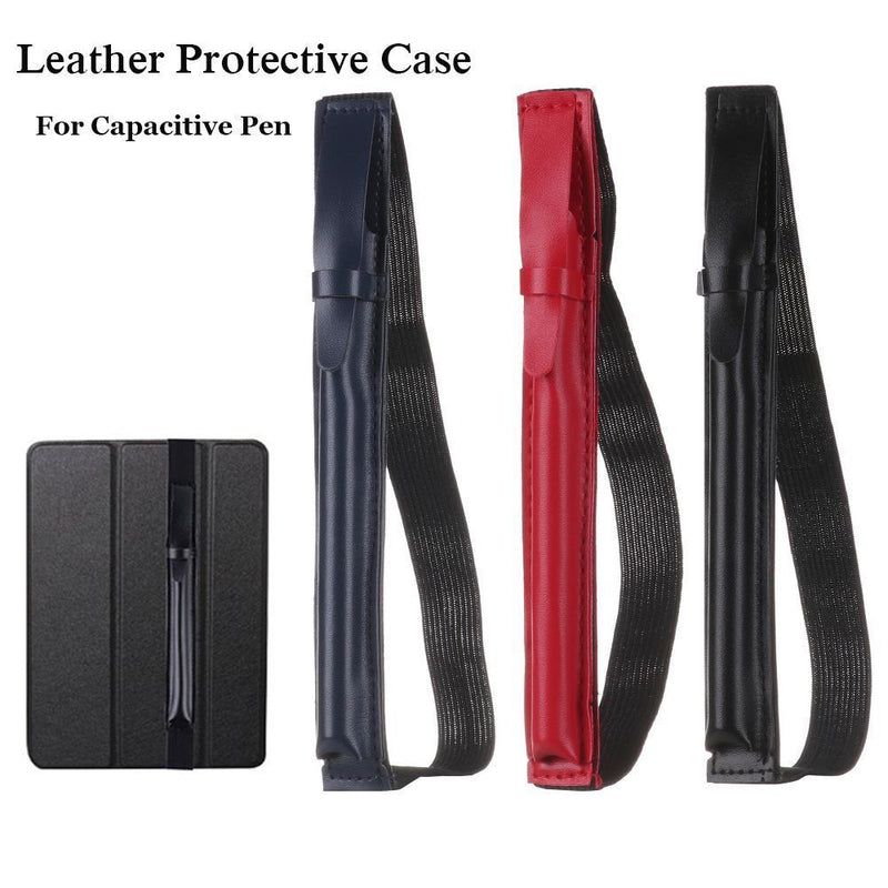 Dust Proof Leather Case Tablet Pencil Holder Sleeve Case Touch Screen Pen Cover