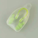 Anti-noise Waterproof Swimming Protective Earplugs + Nose Clip Kits (Green)