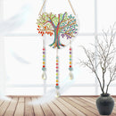 DIY Crystal Prism Teardrop Pendant Diamond Painting Kit Wind Chime (PFL03) Newly