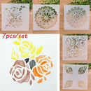 Paper Card Scrapbooking Embossing Template Layering Stencils Wall Painting