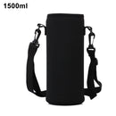 Water Bottle Carrier Cover Bag Shoulder Strap Kettle Pouch Holder (1500ml) Newly