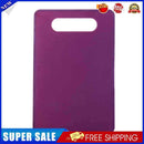 10pcs Plastic Non Slip Anti Bacterium Cutting Board Chopping Block(Purple)