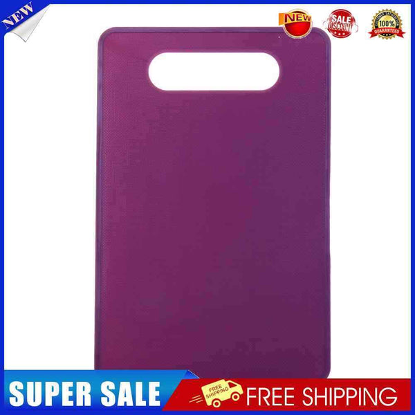 10pcs Plastic Non Slip Anti Bacterium Cutting Board Chopping Block(Purple)