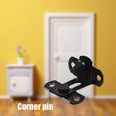 #A Stainless Steel Barn Door Hook Lock Window Right Angle Sliding Door Buckle