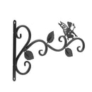 Wrought Iron Hanging Flower Basket Decorative Hanger Bracket (Flower Fairy)