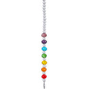 Crystal Pendant Colorful Beads Hanging Drop Wind Chime Garden Decor (A) Newly