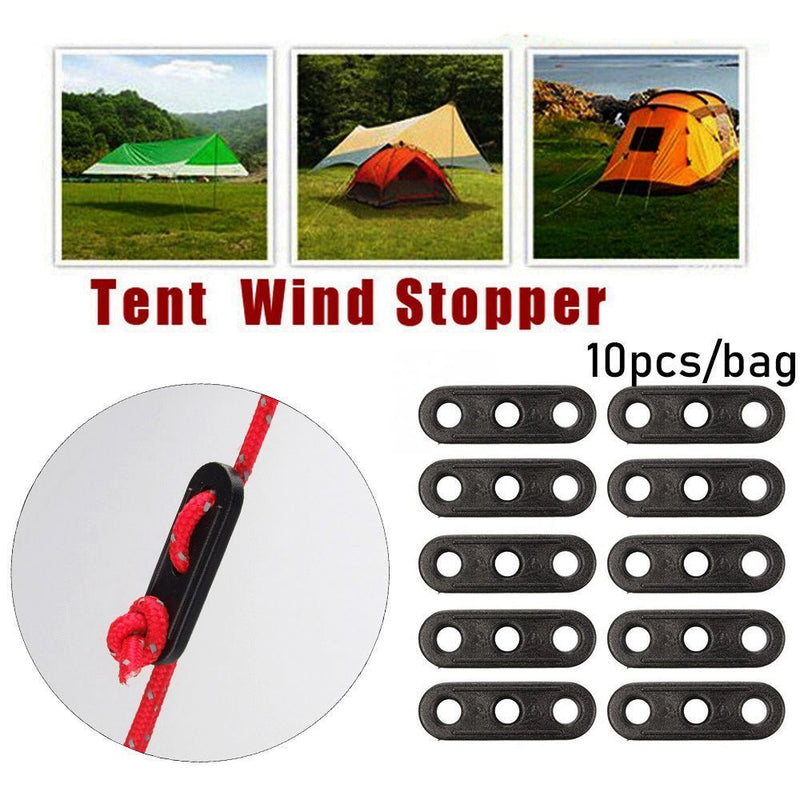 Wigwam Adjust Tensioner Lock Rope Fastener Wind Ropes Buckle Tightening Hook