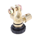 Universal Car Battery Disconnect Switch Isolator Cut Off Switch 17mm(Black)