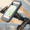 Bicycle Handlebar Phone Stand Bracket Waterproof Cycling Phone Holder Rack Newly