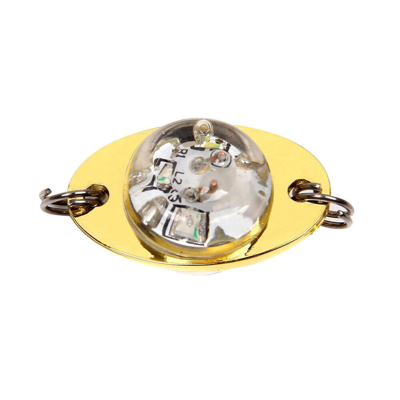 LED Attracting Fishing Lamp Underwater Eye Shape Luminous Fishing Lure Lights