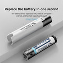 USB Rechargeable Powerful LED Lamp Power Bank Waterproof Camping Mini Flashlight