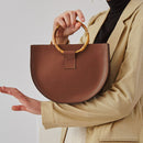 4pcs Round Bamboo Bags Handles DIY Handcrafted Tote Purse Handbag Hanger