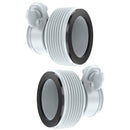 1.25 inch to 1.5 inch Pool Pumps Adapters Hose Connector Cleaning (2pcs)