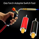 Gas Torch Adapter Switch Tool Camping Cookware Outdoor Flames Gun Gas Tanks I8C2
