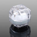 Crystal Beautiful Ring Organizer Display Case Earring Storage Jewelry Box