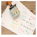 Month And Day Roller Seal Hand Account Date Seal Date roller stamp Wooden Stamp