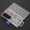 100pcs Waterproof Intermediate Terminal+Heat Shrink Casing Sleeve Connector-2128