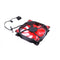 15 LED Lights Clear 120mm Quiet PC  Case Cooling Fan Mod All Color (Red)