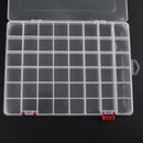 48-Compartment Transparent PP Plastic Fishing Lure Storage Box Container Newly