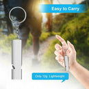 2Pcs 120db Loud Emergency Survival SOS Whistle Camping Keychain Outdoor 20 O0Q6