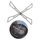 Utensils Picnic Outdoor Camping Cross Stand Pot Rack Stove Rack Steaming Rack