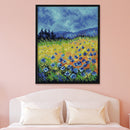 Flower Series Printed Needlework Set 14CT Stamp DIY Cross Stitch Embroidery K