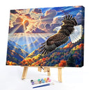 50x40cm DIY Landscape Digital Oil Drawing Frameless Picture Home Wall Decor