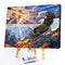50x40cm DIY Landscape Digital Oil Drawing Frameless Picture Home Wall Decor