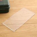 Transparent Acrylic Cutting Mat for DIY Embossing Cutting Die Machine (3 mm)